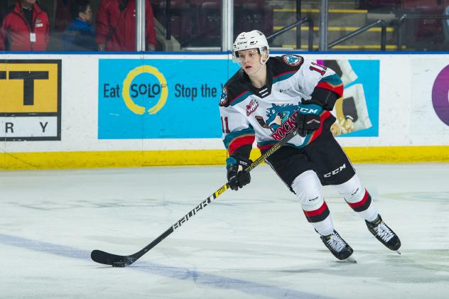 Pavel Novak of the Kelowna Rockets