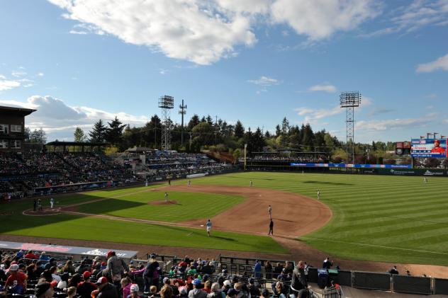 Cheney Stadium, home of the Tacoma Rainiers