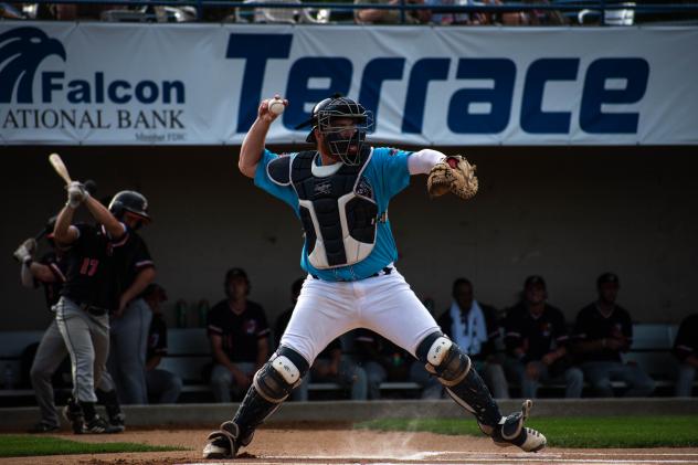 St. Cloud Rox catcher Luke Roskam