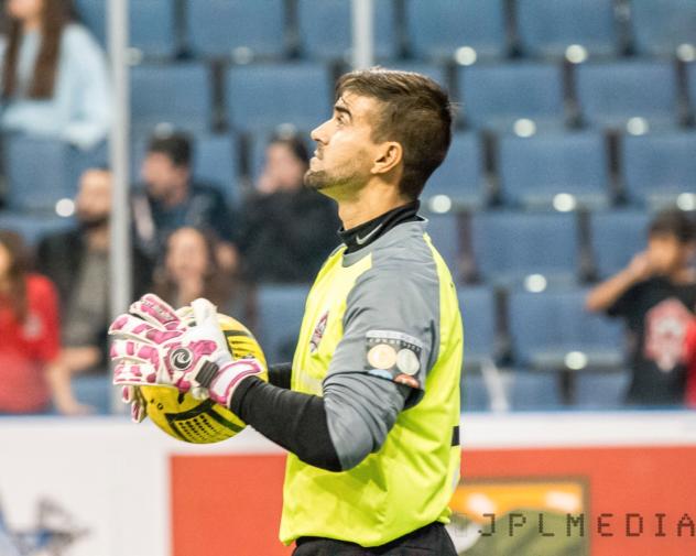 Goalkeeper Sanaldo Carvalho