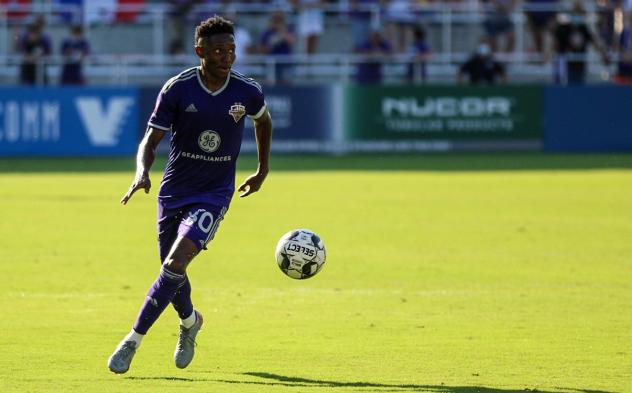 Louisville City FC in action during the Lynn Family Stadium opener