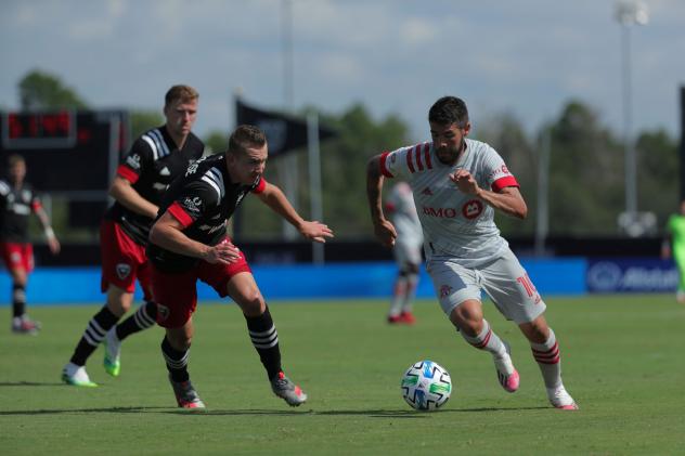 D.C. United pursue Toronto FC at the MLS Is Back Tournament