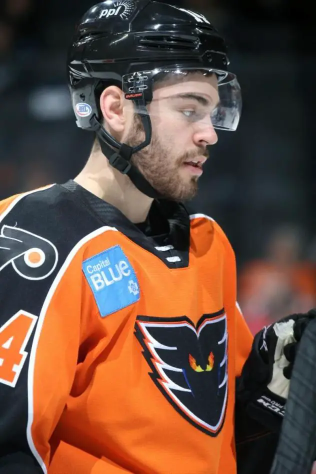 Lehigh Valley Phantoms defenseman Mark Friedman