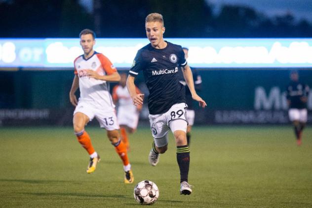 Jesse Daley scored for the Tacoma Defiance in a 3-3 draw on Monday at Sacramento Republic