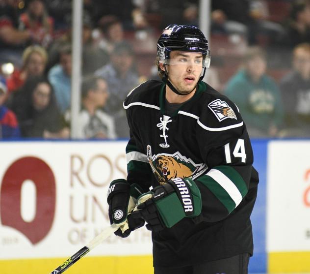 Utah Grizzlies defenseman JC Brassard