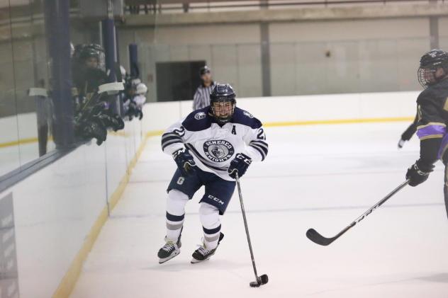 Forward Andrew Romano with SUNY Geneseo