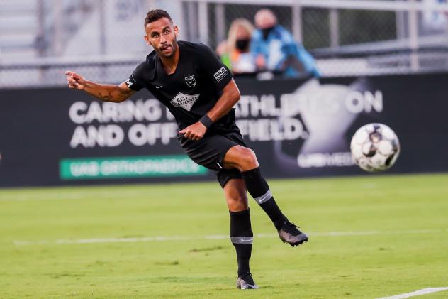 Birmingham Legion FC midfielder Bruno Lapa