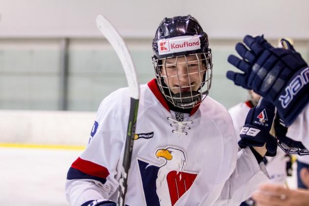 Slovakian forward Alex Geci