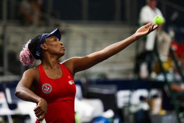 Venus Williams with the Washington Kastles