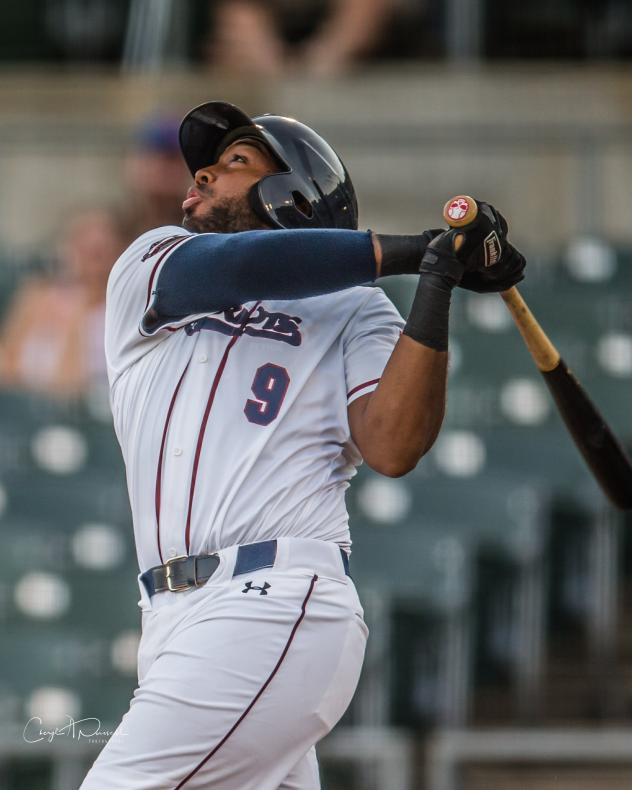 Jordan Jackson of the Somerset Patriots