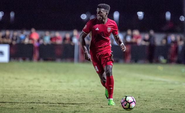 Jason Johnson with Phoenix Rising FC