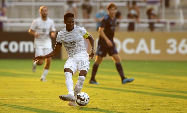 Louisville City FC midfielder Devon Williams