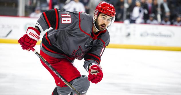 Allen Americans forward Corey Durocher