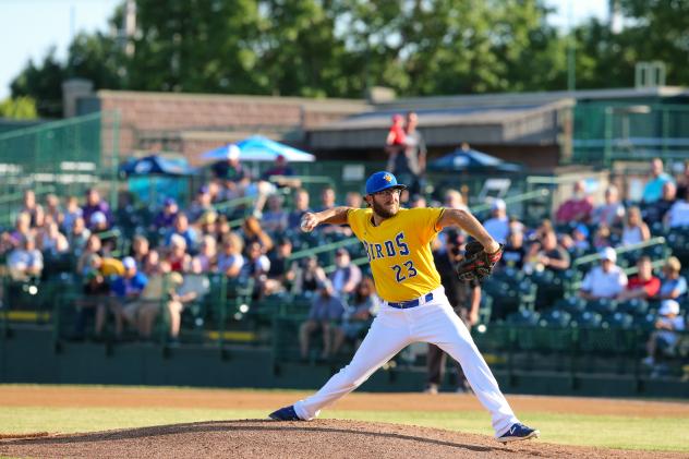 Sioux Falls Canaries pitcher Tyler Herron