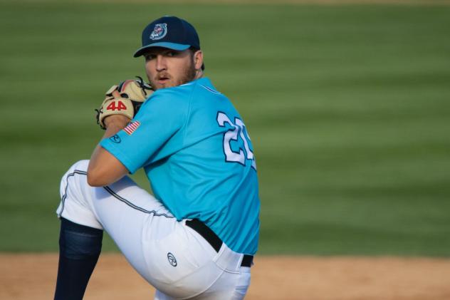 St. Cloud Rox pitcher Noah Myhre