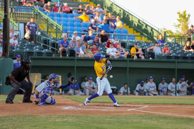 KC Huth of the Sioux Falls Canaries