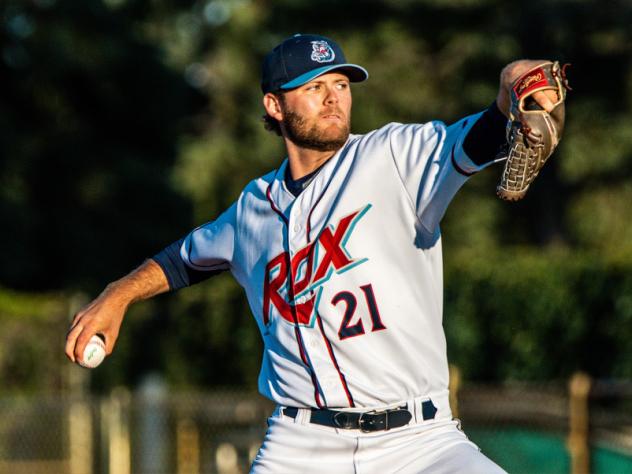 St. Cloud Rox pitcher Landen Bourassa