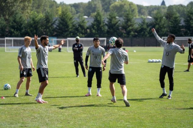 Seattle Sounders FC resumed training this week at Starfire Sports