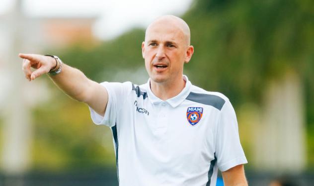 Miami FC Head Coach Paul Dalglish