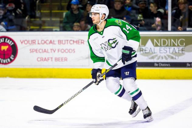 Maine Mariners defenseman Nate Kallen
