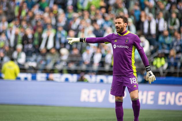 Chicago Fire FC goalkeeper Kenneth Kronholm