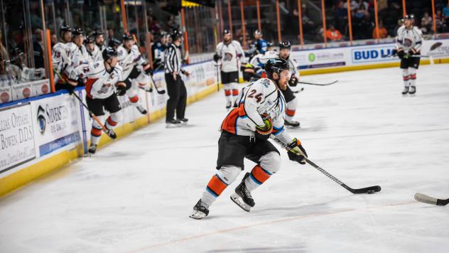 Kansas City Mavericks forward Mitch Vanderlaan