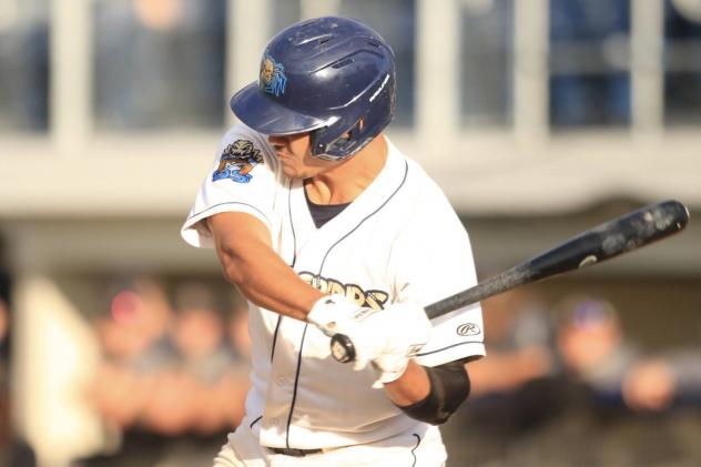 Fond du Lac Dock Spiders at the plate