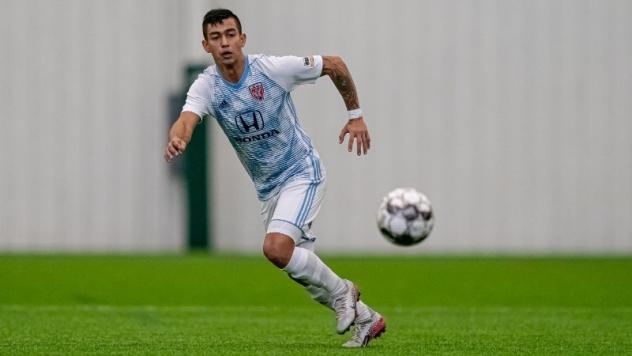 Indy Eleven forward Yeferson Contreras