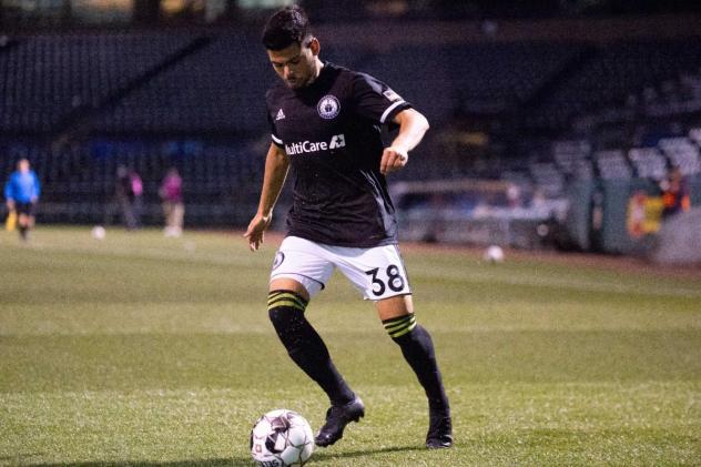 Azriel Gonzlaez scored his first goal of the season for Tacoma Defiance