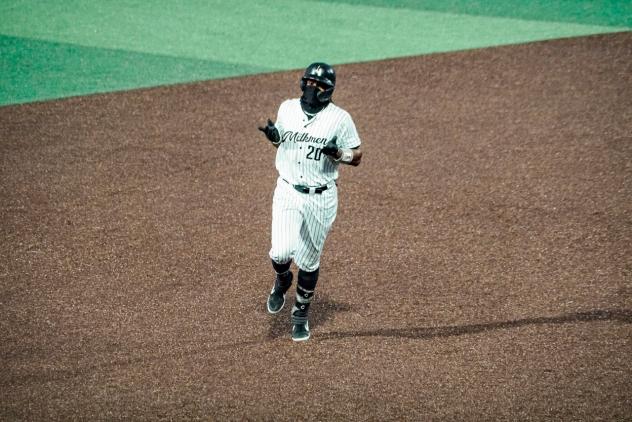 Milwaukee Milkmen outfielder Adam Brett Walker