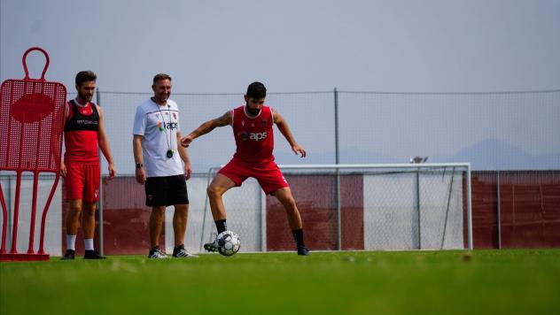 Phoenix Rising FC in training