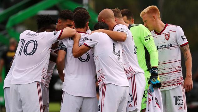 Real Salt Lake huddle