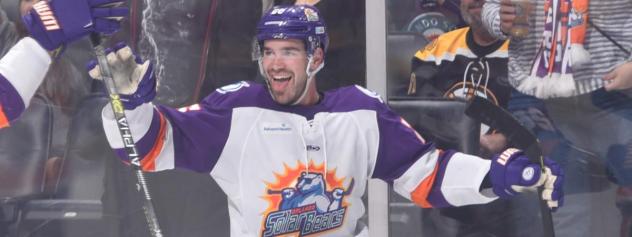 Orlando Solar Bears forward Jake Coughler