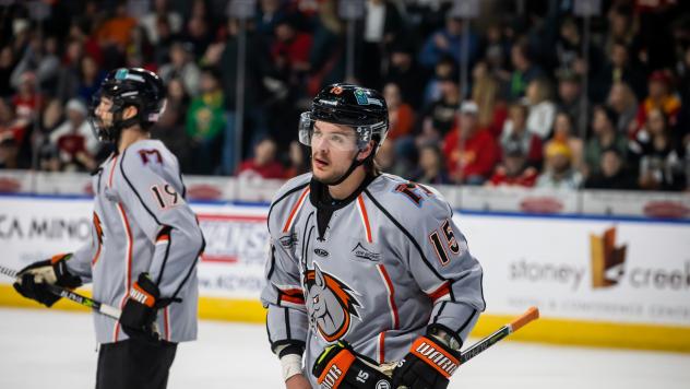 Kansas City Mavericks defenseman Marcus Crawford