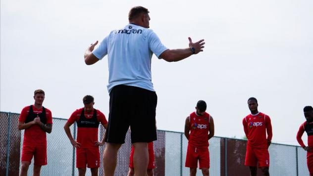 Phoenix Rising FC in training