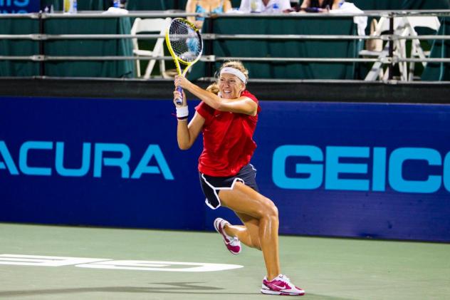 Victoria Azarenka with the Washington Kastles