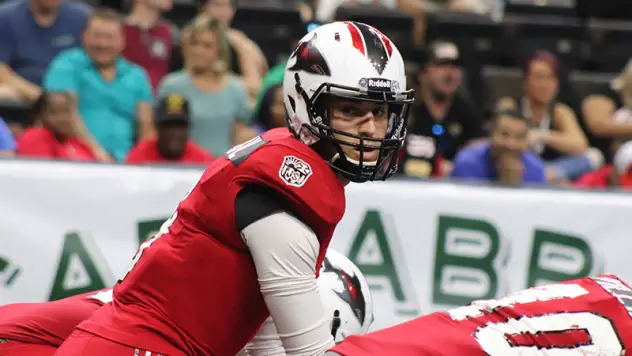 Jacksonville Sharks quarterback Mike Fafaul