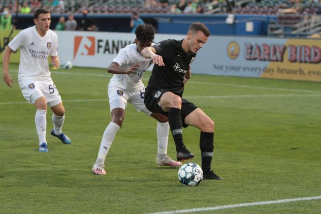 Union Omaha forward Ethan Vanacore-Decker