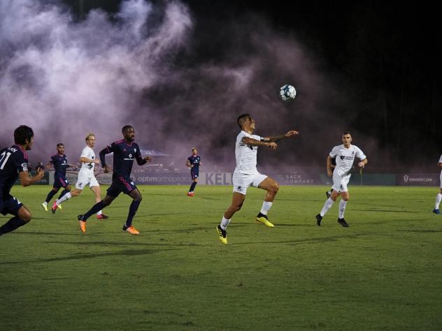 Union Omaha and South Georgia Tormenta FC in action