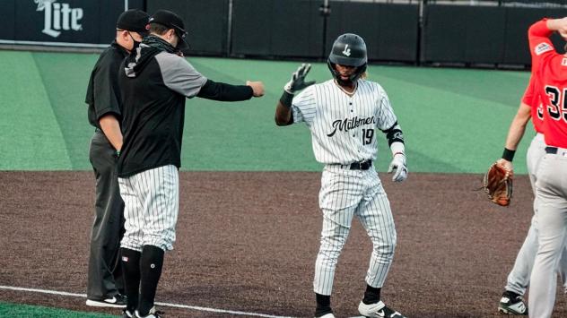 Milwaukee Milkmen shortstop Mason Davis