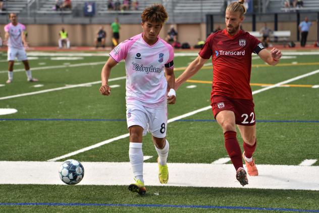 Forward Madison FC midfielder Michael Vang vs. Chattanooga Red Wolves SC