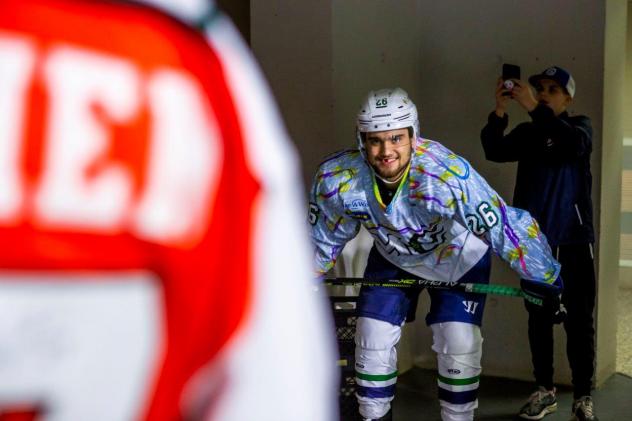 Maine Mariners forward Mikael Robidoux