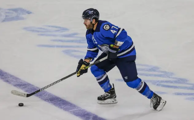 Jacksonville Icemen defenseman Dalton Thrower