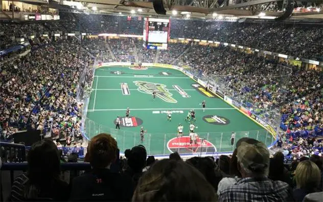 A Saskatchewan Rush game at SaskTel Centre