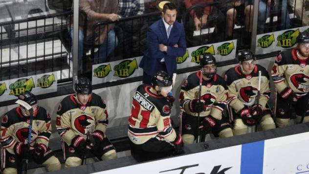 Shawn Sramek with the Corpus Christi IceRays