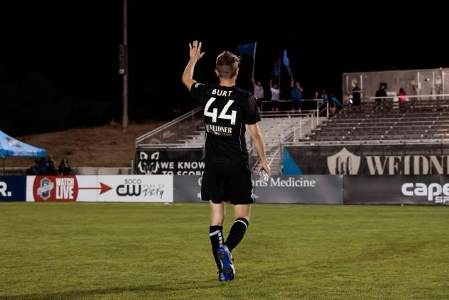 Jordan Burt of Colorado Springs Switchbacks FC