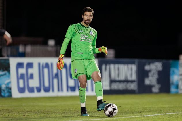 Colorado Springs Switchbacks FC goalkeeper Sean Melvin