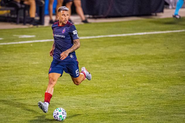 Chicago Fire FC captain Francisco Calvo