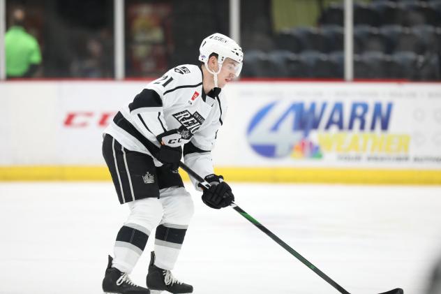 Ontario Reign forward Mikey Eyssimont