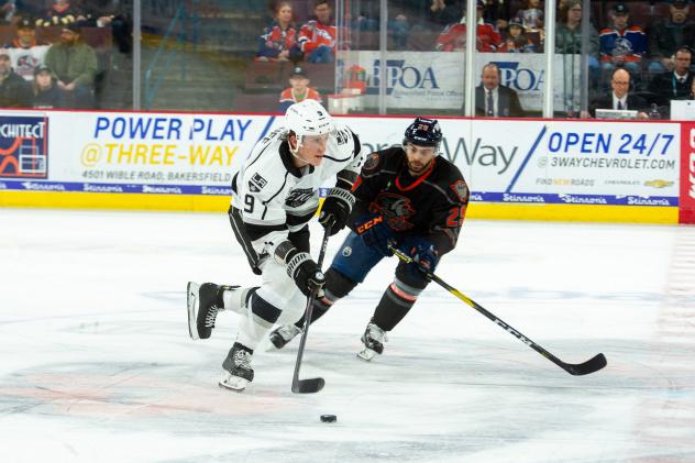 Ontario Reign forward Matt Luff